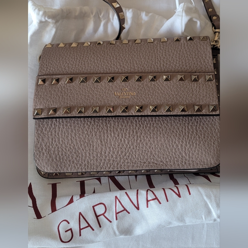 New Valentino Poudre Crossbody Clutch Bag